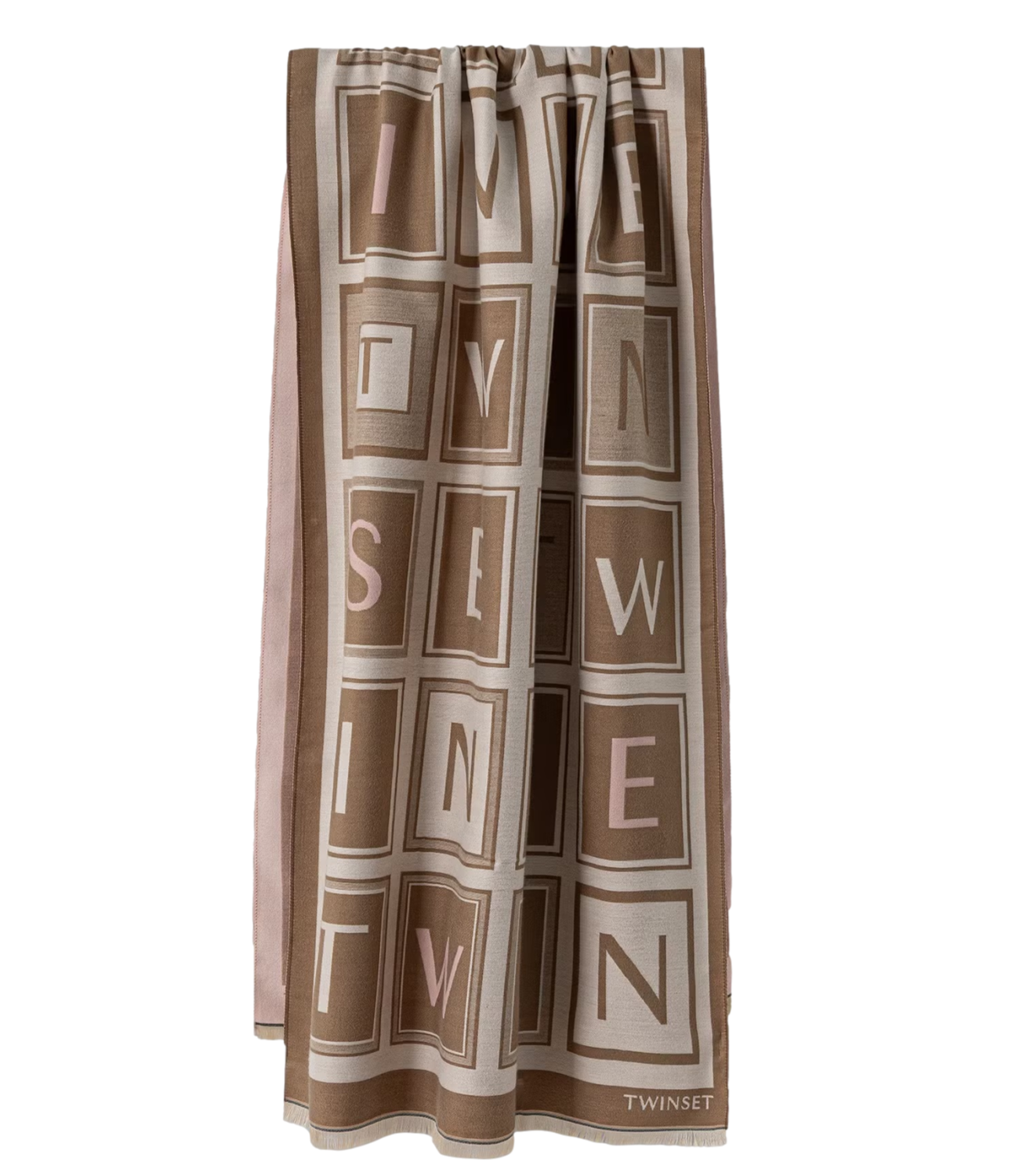 Stola Twin Set 262TA4340 Donna - Jacq.lettering Canapa