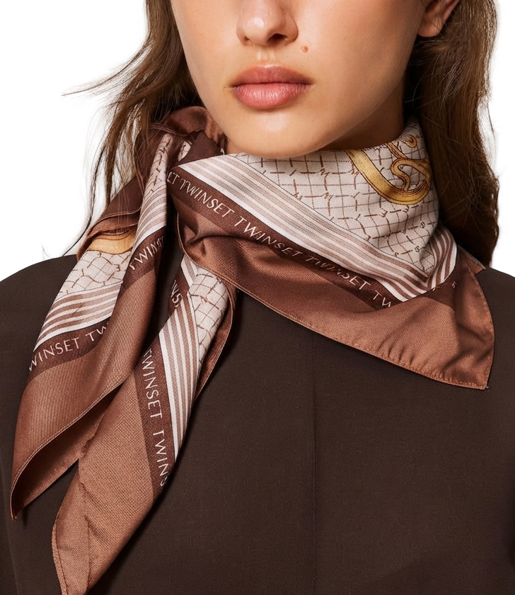 Foulard Twin Set 262TO5550 Donna - St.lucky Charms Nut