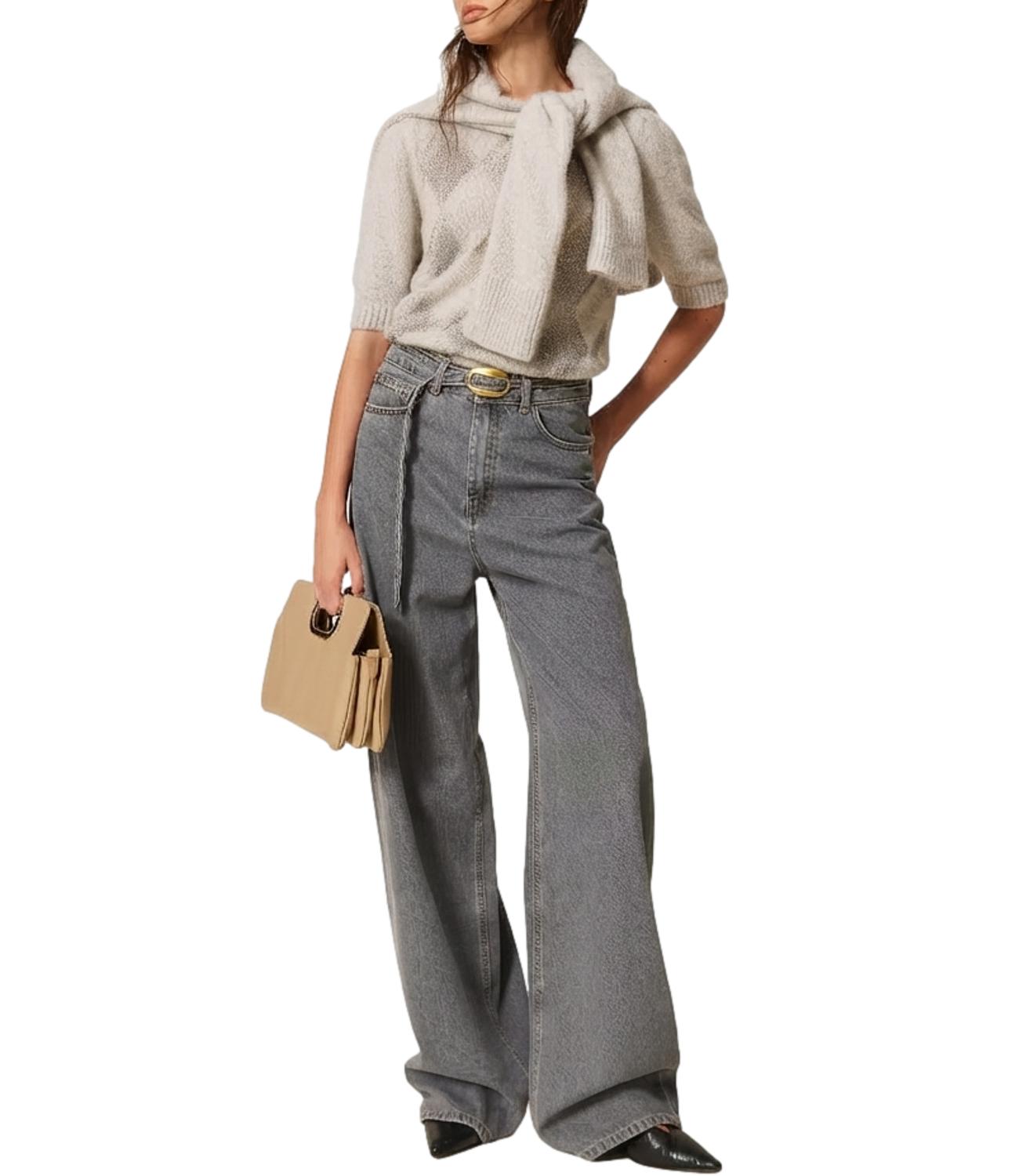 Jeans Twin Set 262TT2391 Donna - Denim Grigio