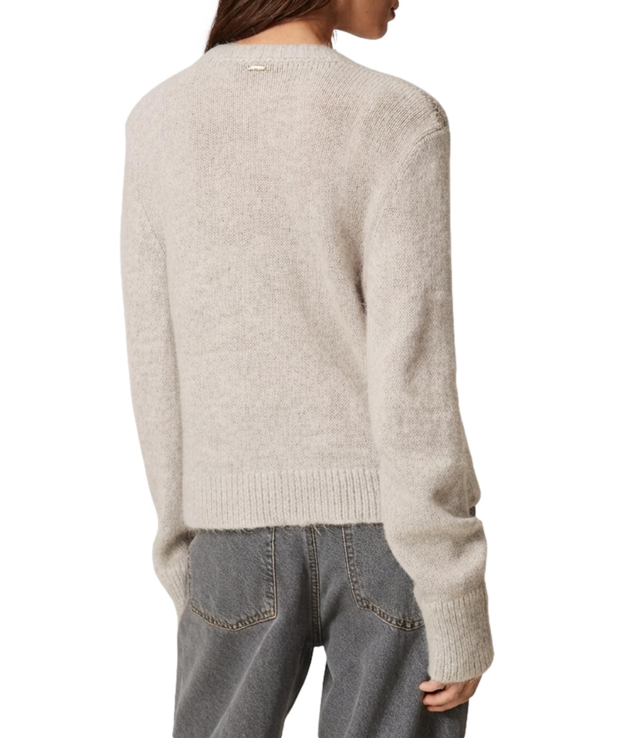 Cardigan Twin Set 262TT3170 Donna - Grigio Chiaro Melange