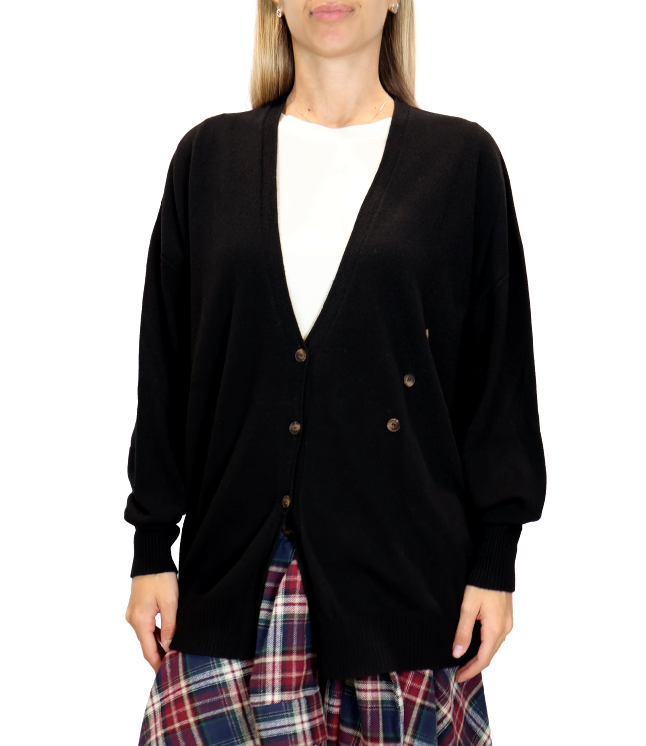 Cardigan Vicolo 2AC2028 Donna - Nero