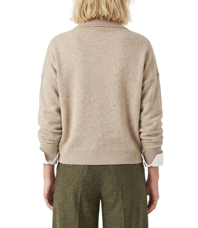 Maglia Vicolo 2AC2175 Donna - A Beige Melange 107 U