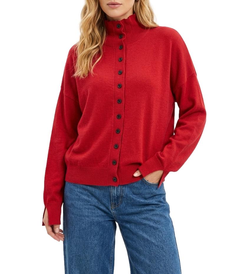 Maglia Vicolo 2AC2175 Donna - Acu Rosso 35 U