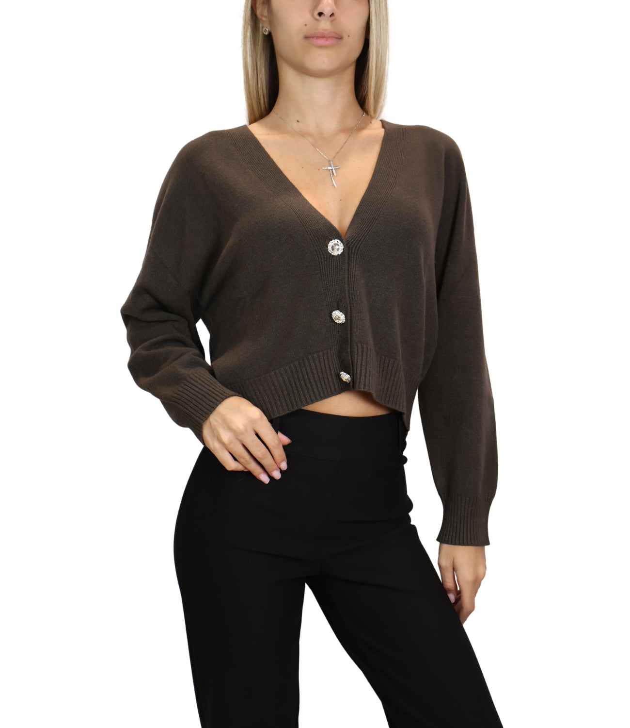 Maglia Vicolo 7AC7049 Donna - Acu Army 18 U