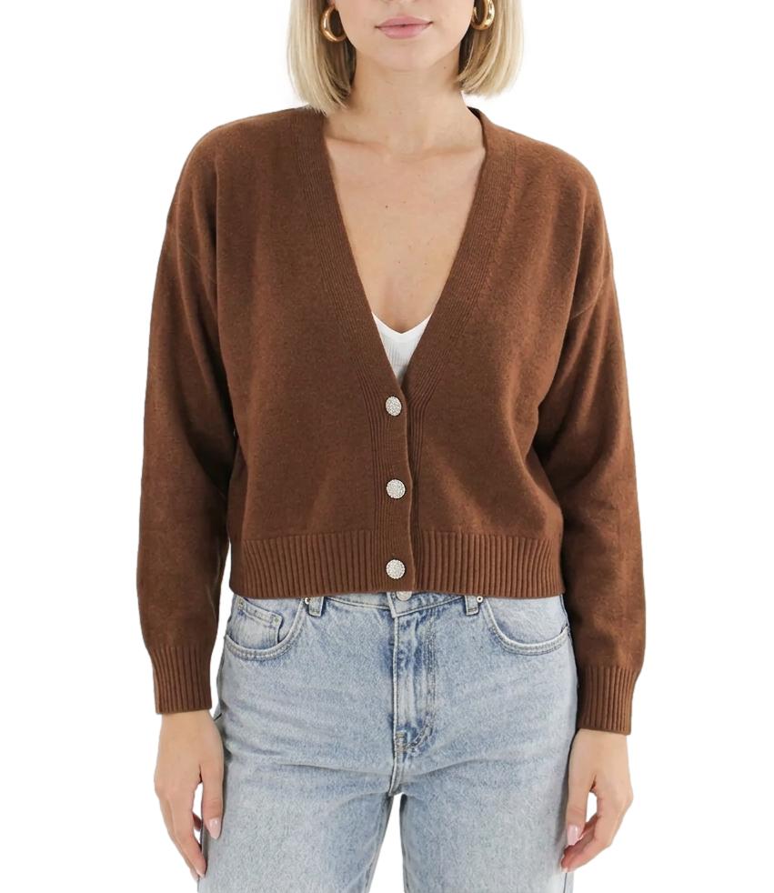 Maglia Vicolo 7AC7049 Donna - Acu Cuoio 65 U
