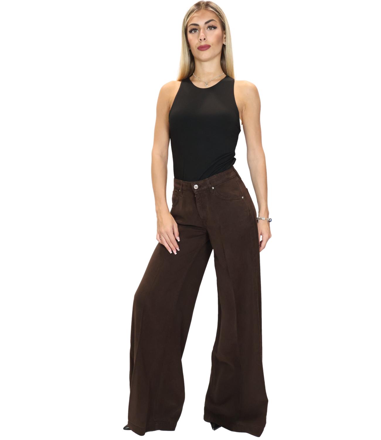 Jeans Vicolo DAC5059 Donna - Marrone Fondente