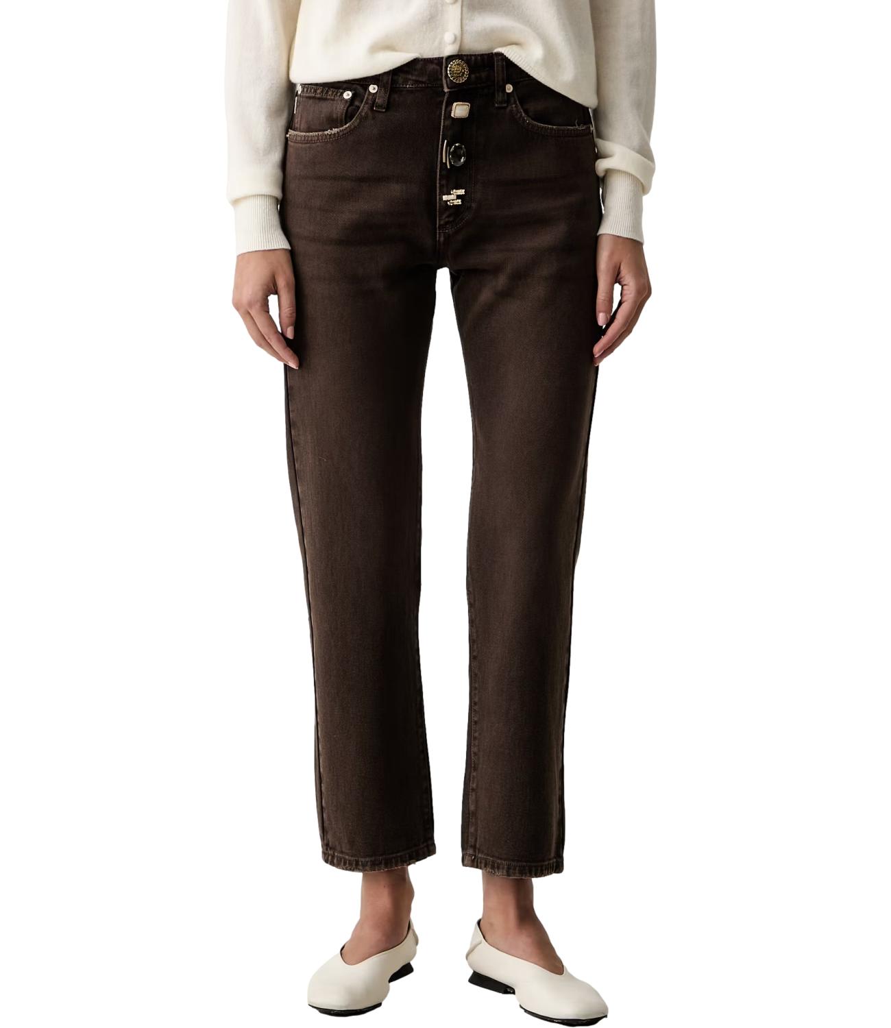 Jeans Vicolo DAC5106 Donna - Marrone Fondente
