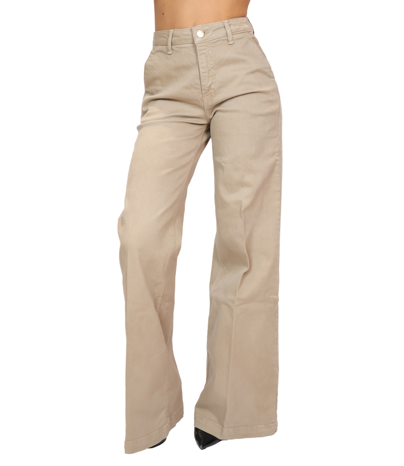 Pantalone Vicolo DAC5121 Donna - Taupe