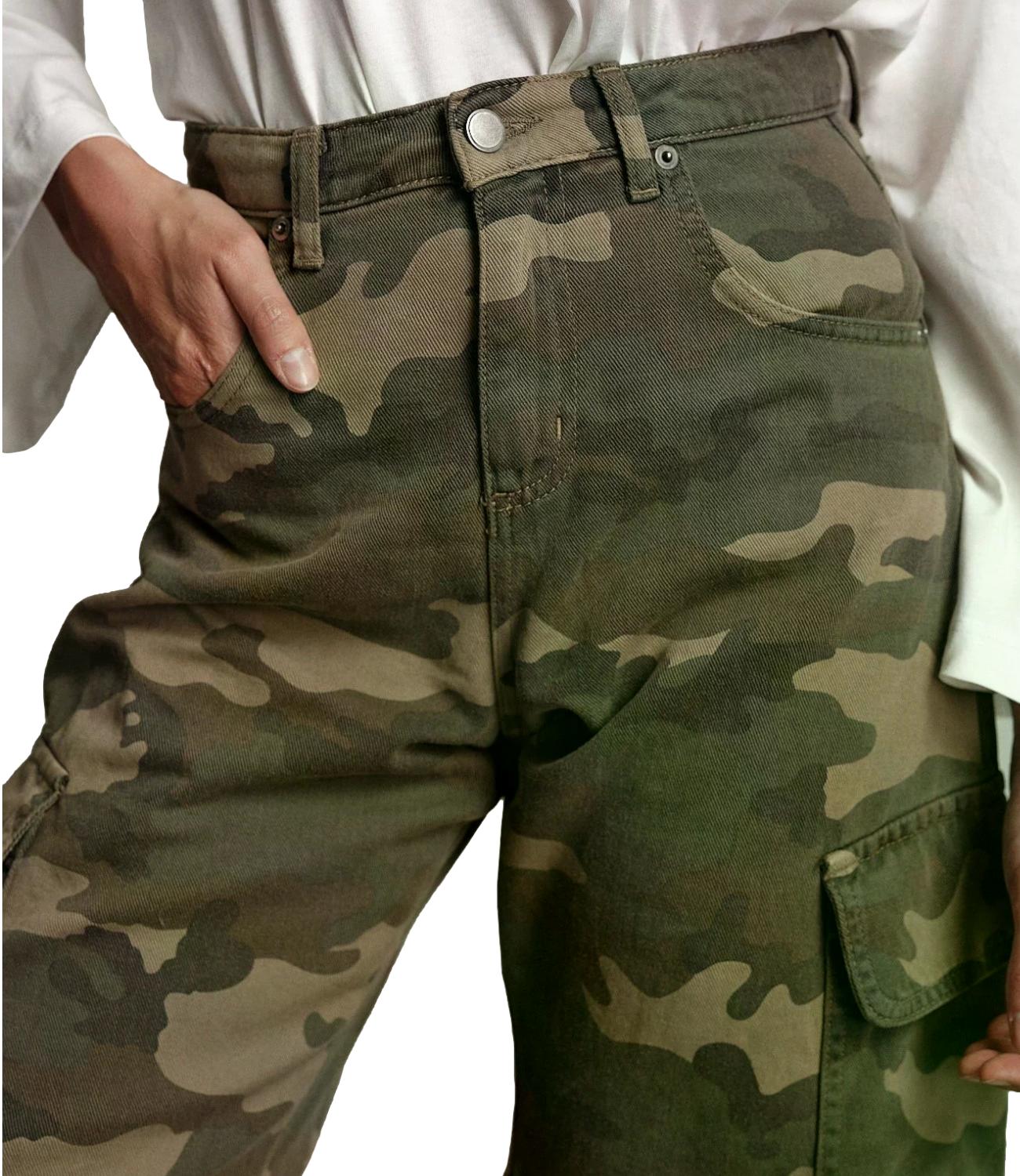 Pantalone Vicolo DAC5269 Donna - Militare