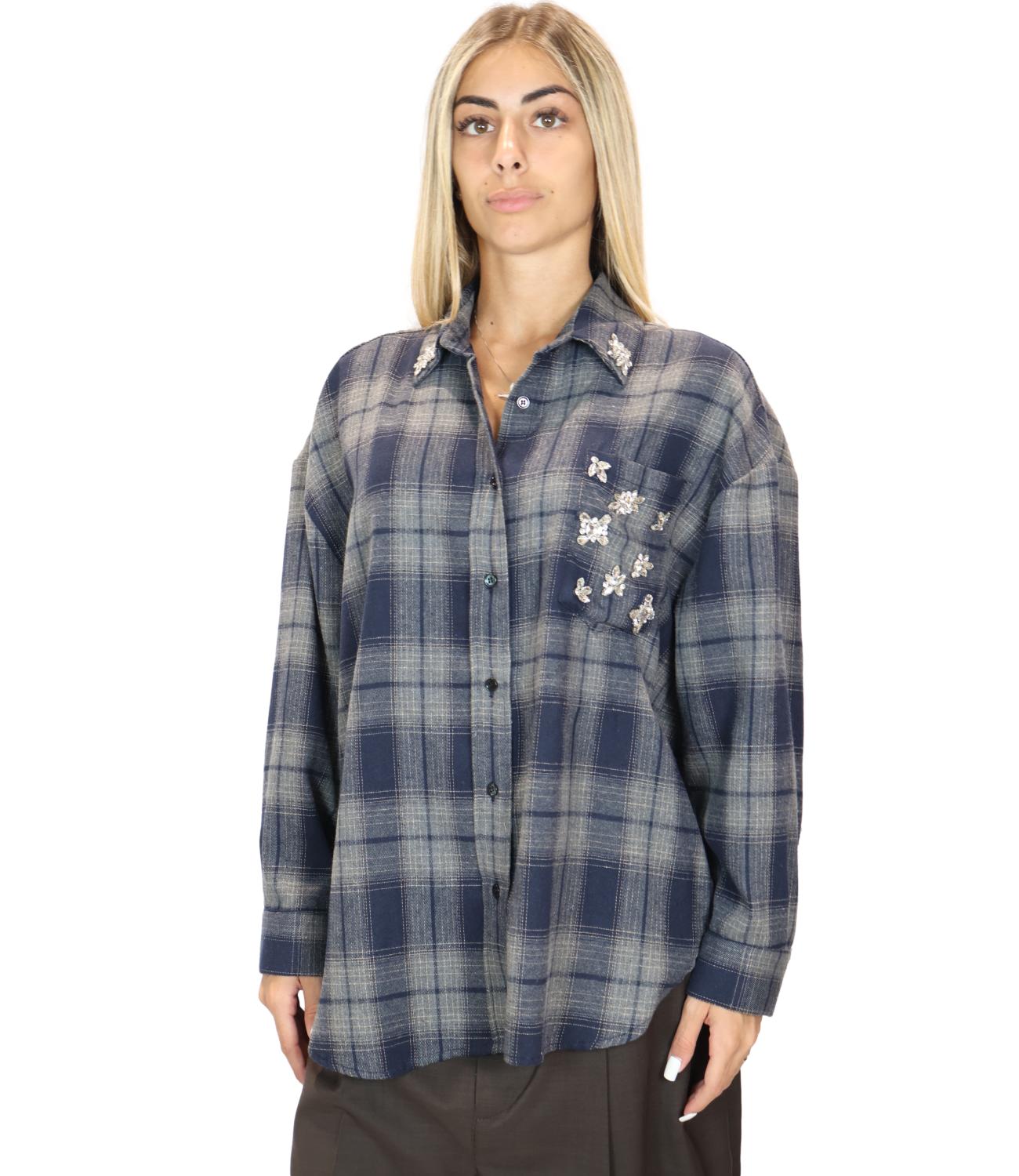 Top Vicolo RAC0060 Donna - Blu