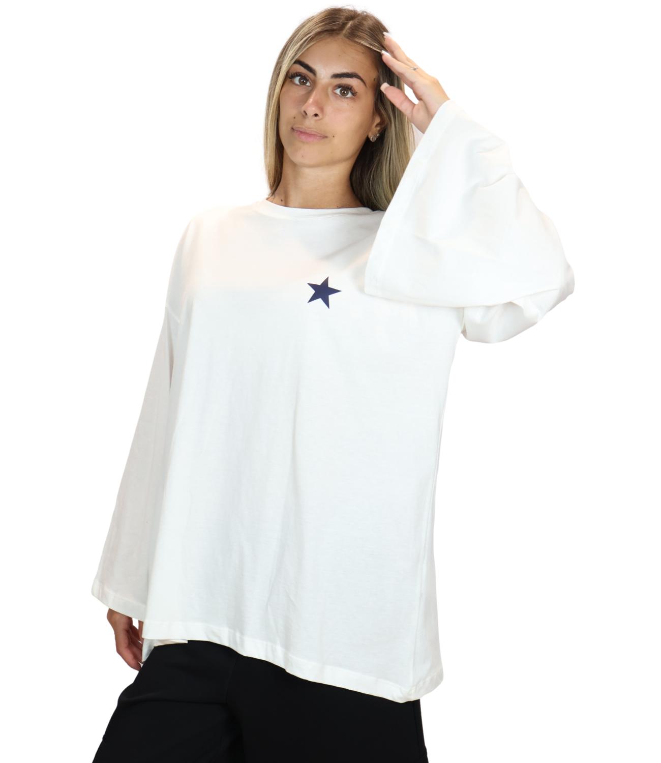T-Shirt Vicolo RAC0132 Donna - Naturale
