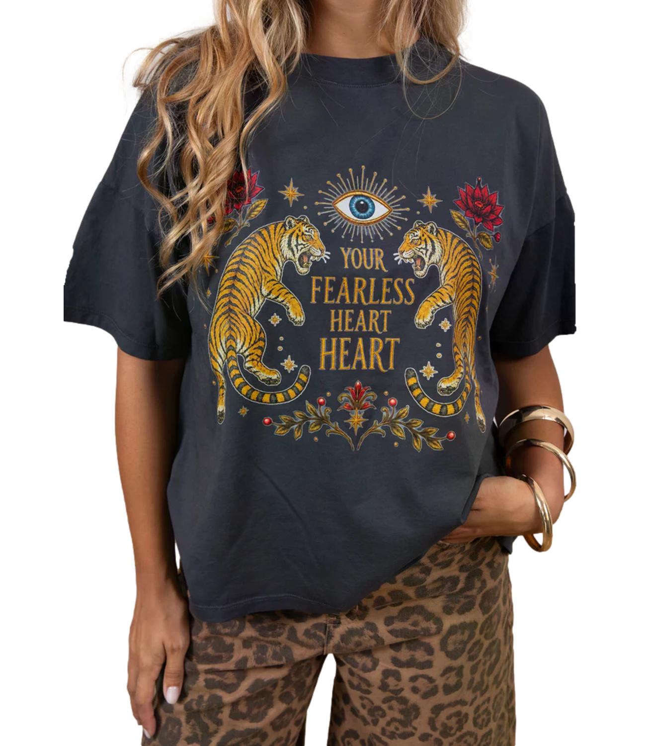 T-Shirt Vicolo RAC0183 Donna - Nero