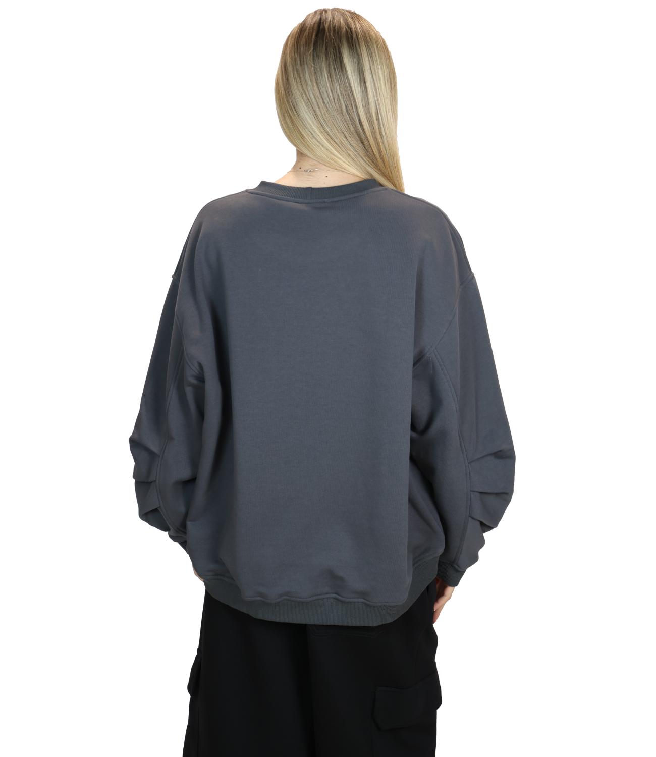 Felpa Vicolo RAC0217 Donna - Asfalto