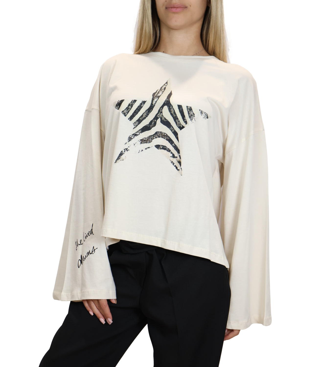Felpa Vicolo RAC0393 Donna - Acu Ice 03/1 U