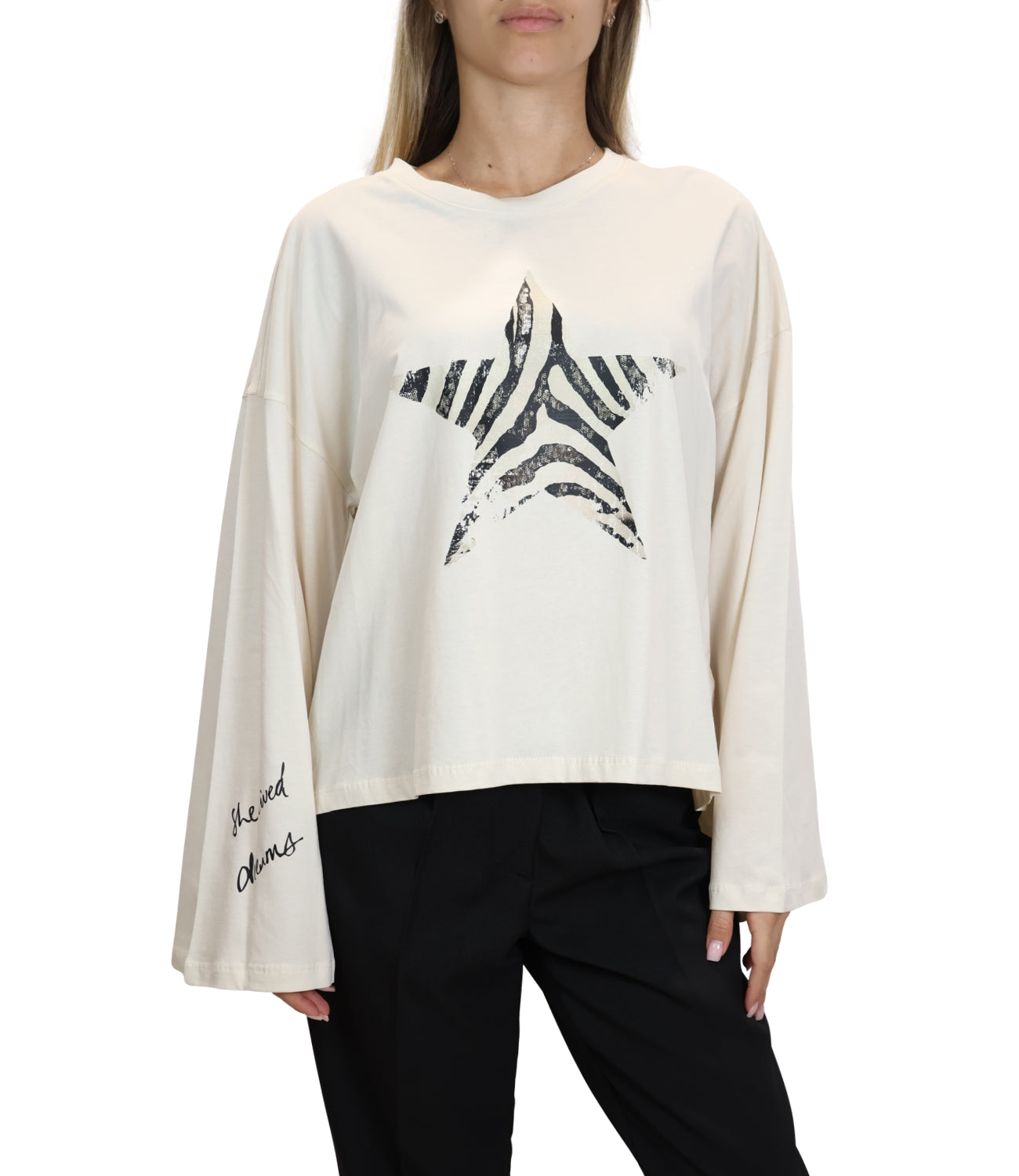 Felpa Vicolo RAC0393 Donna - Acu Ice 03/1 U