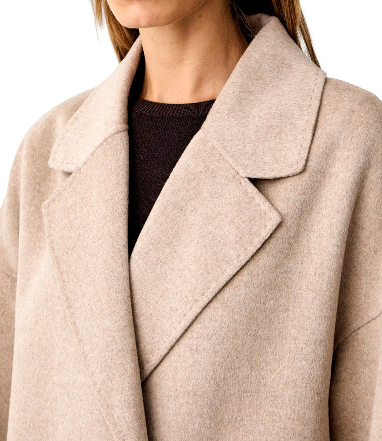 Cappotto Vicolo TAC0003 Donna - Tortora