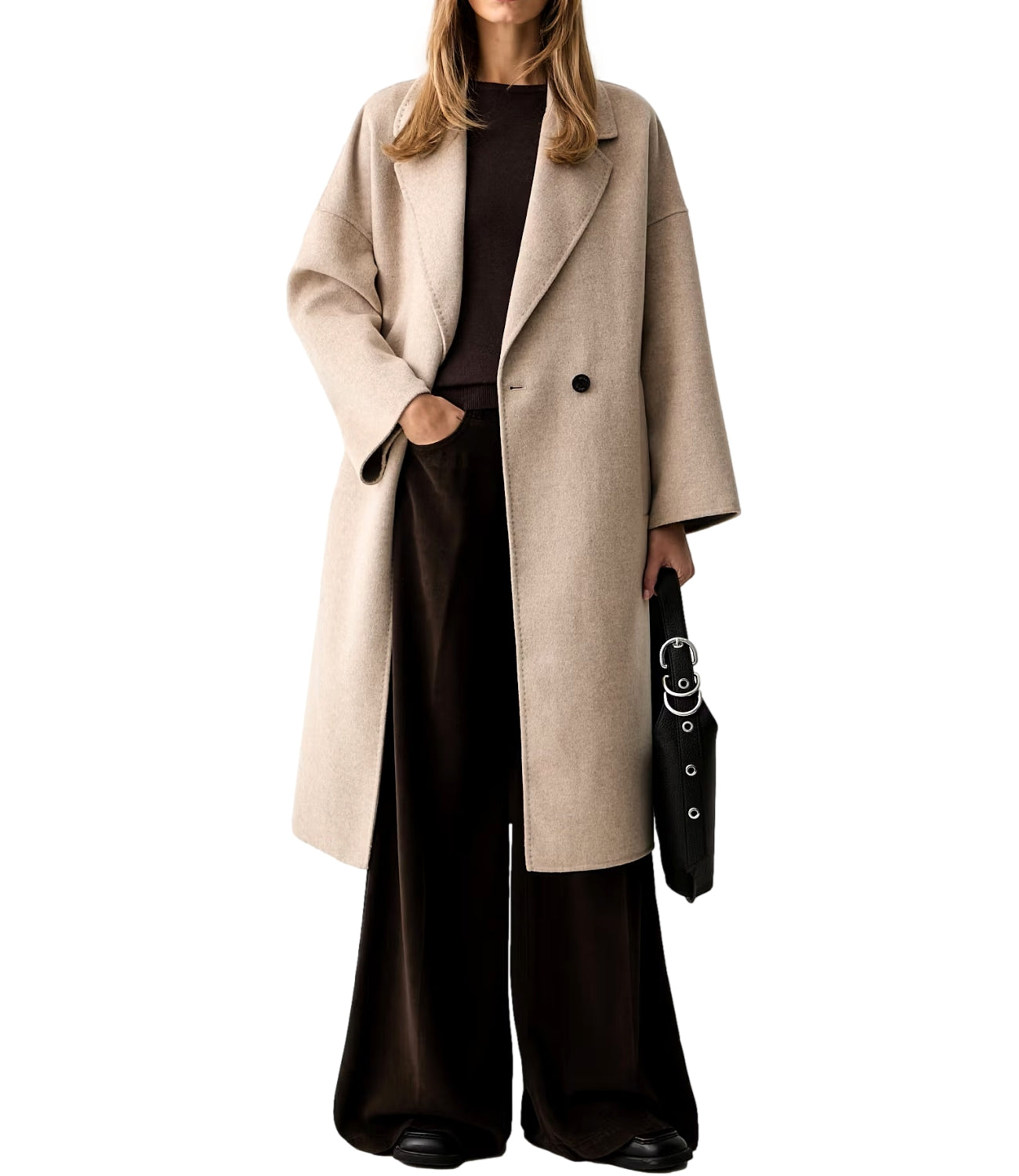 Cappotto Vicolo TAC0003 Donna - Tortora