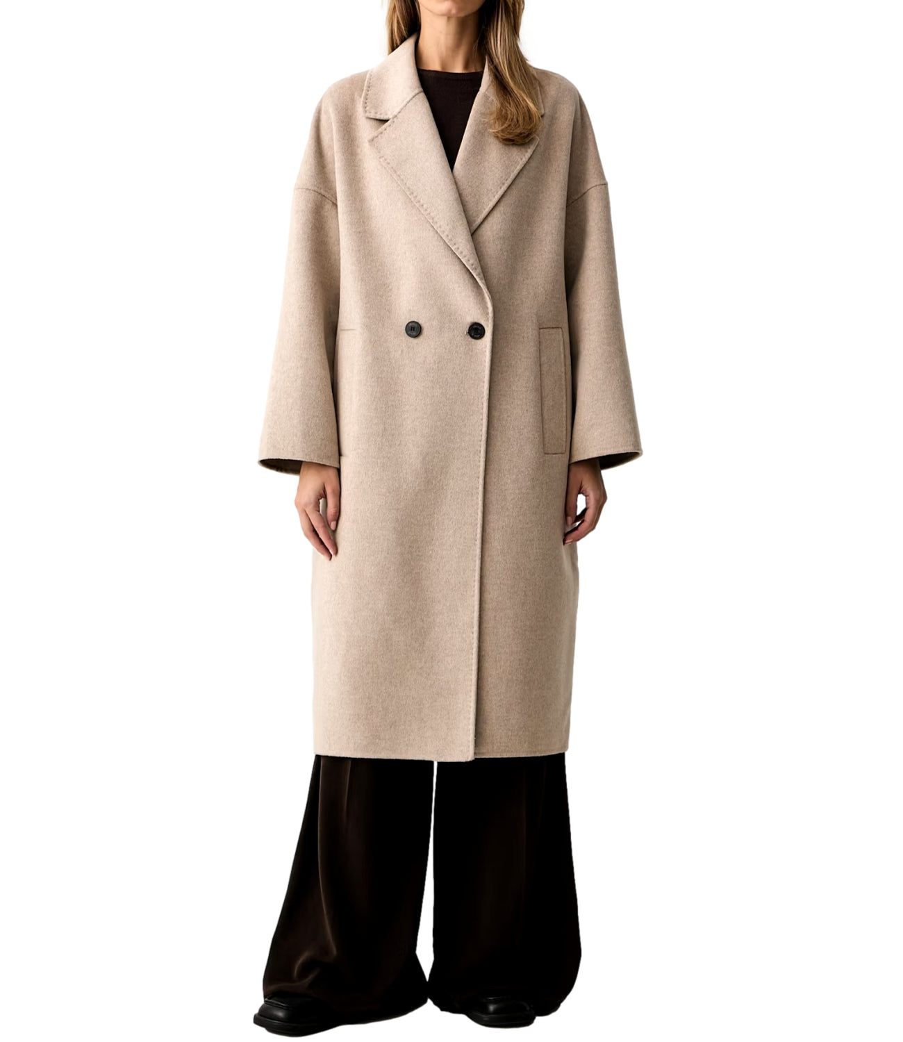 Cappotto Vicolo TAC0003 Donna - Tortora