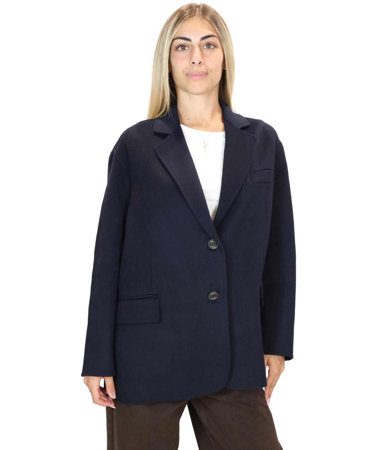 Cappotto Vicolo TAC0005 Donna - Blu
