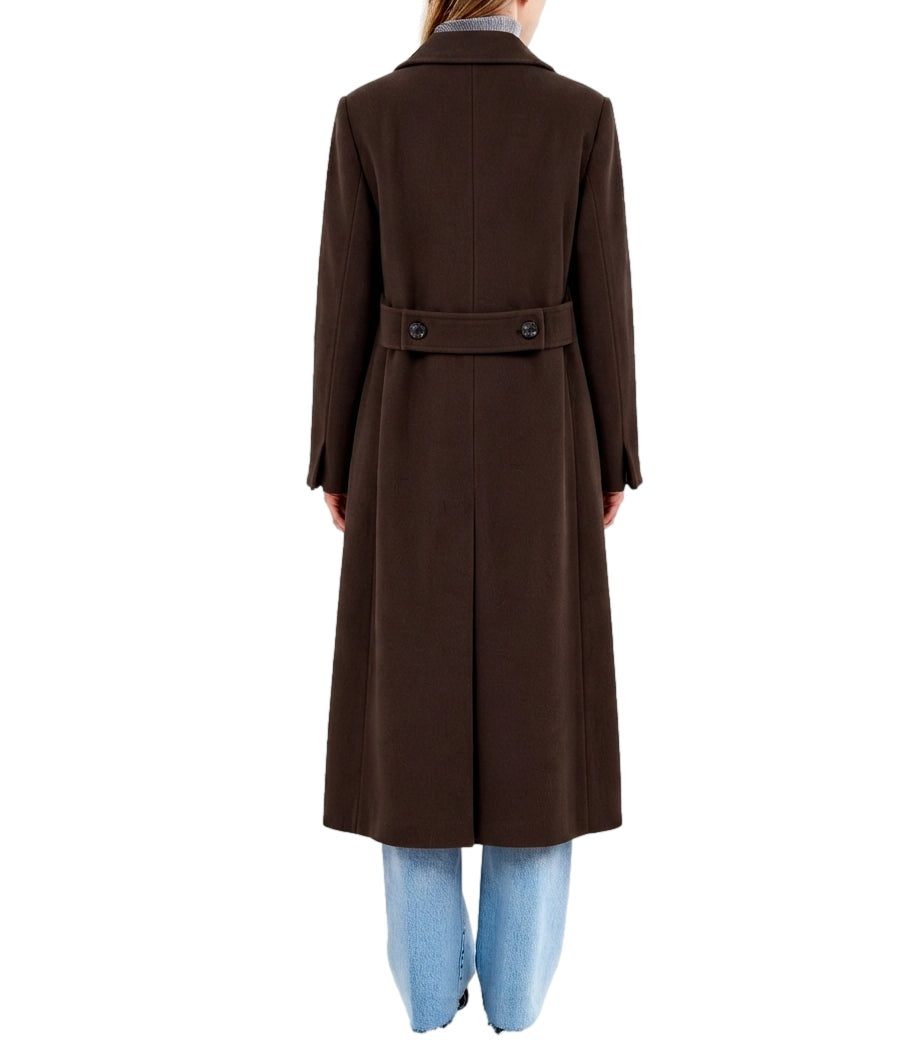 Cappotto Vicolo TAC0011 Donna - Fondente