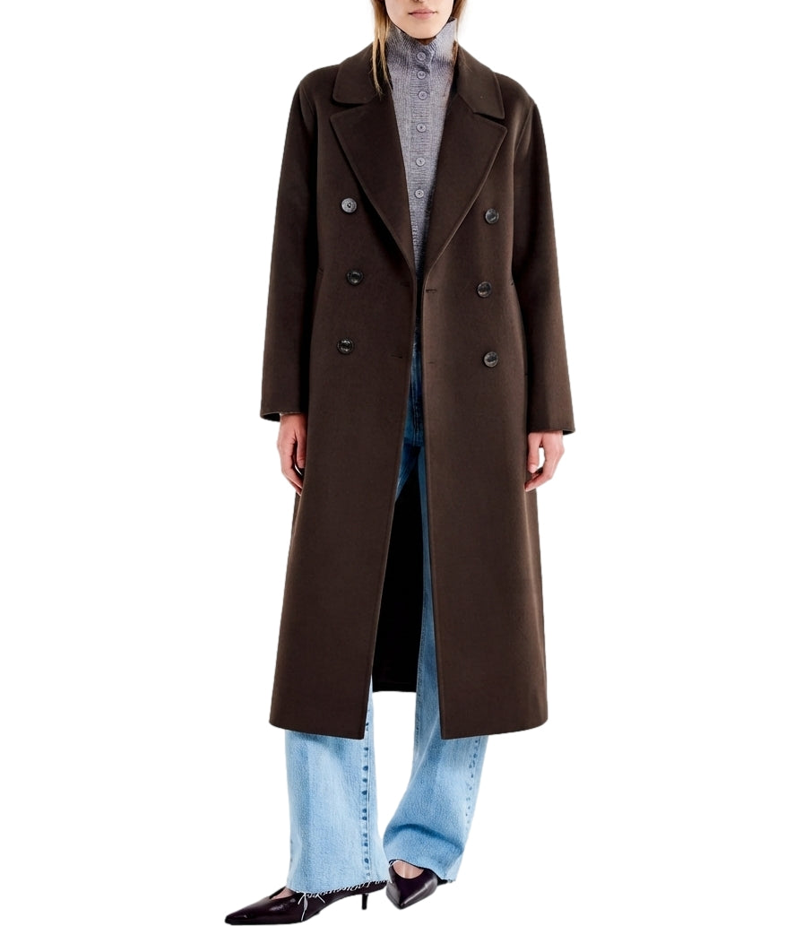 Cappotto Vicolo TAC0011 Donna - Fondente