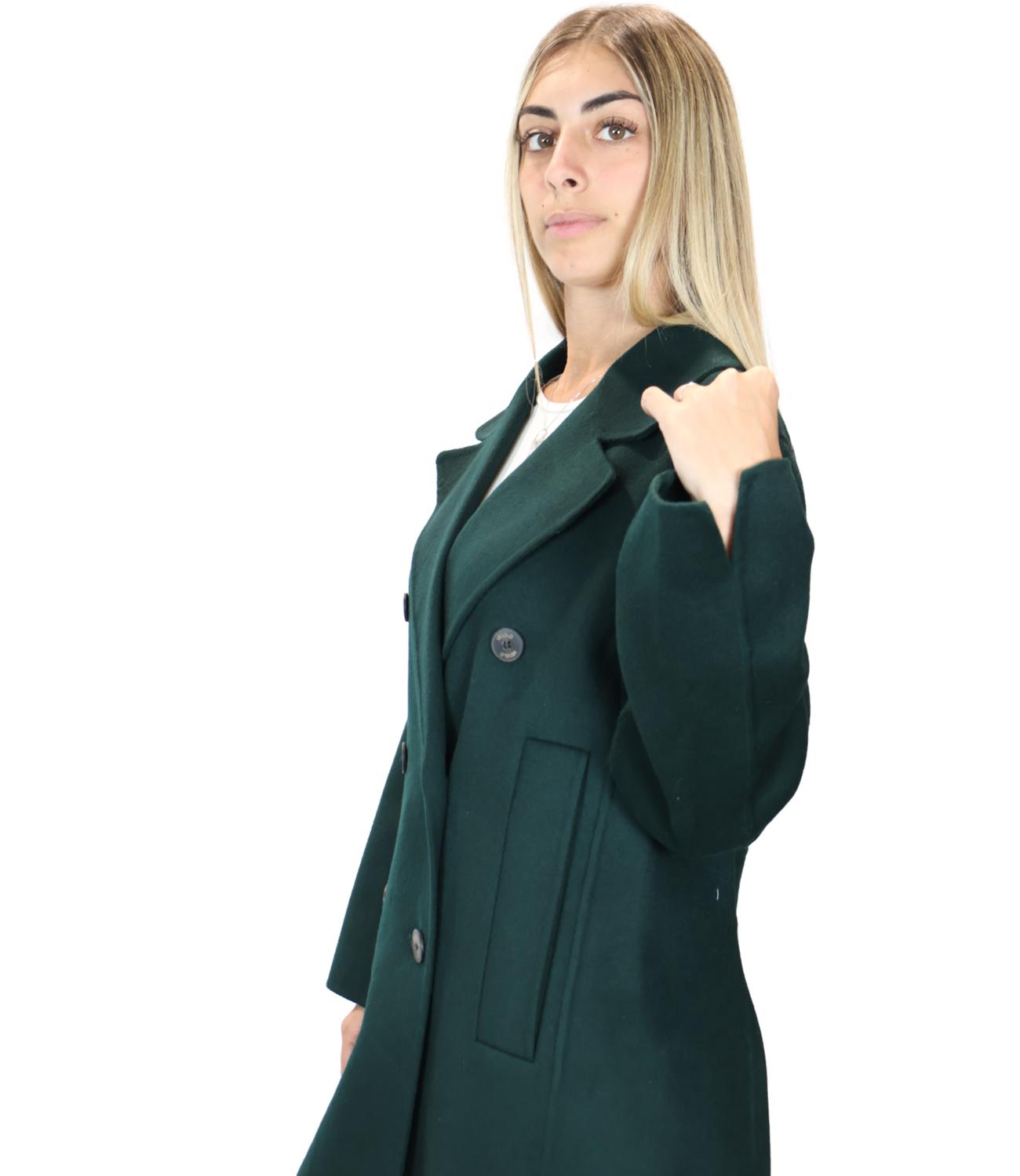 Cappotto Vicolo TAC0011 Donna - Foresta