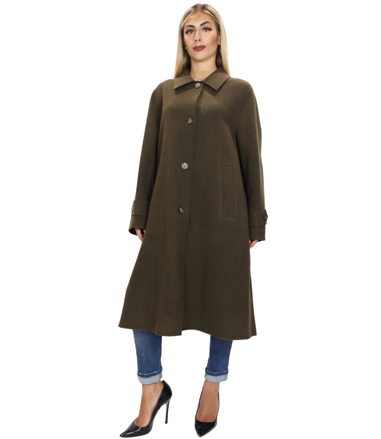 Cappotto Vicolo TAC0034 Donna - Verde