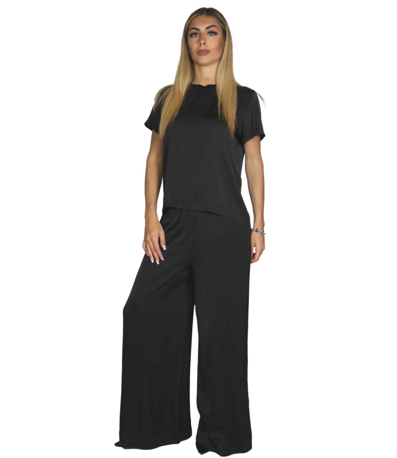T-Shirt Vicolo TAC0282 Donna - Nero
