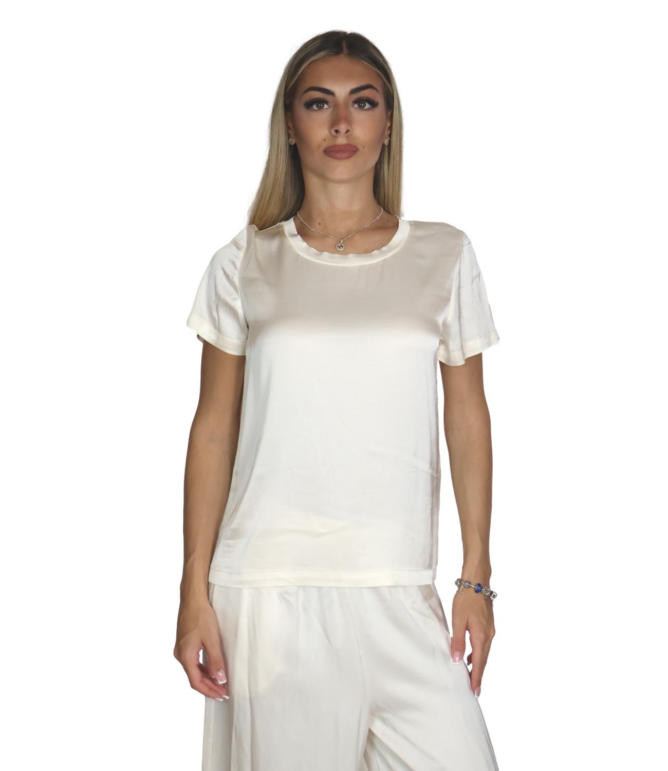 T-Shirt Vicolo TAC0282 Donna - Panna