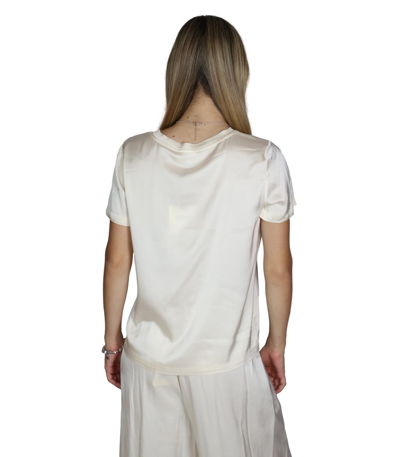 T-Shirt Vicolo TAC0282 Donna - Panna