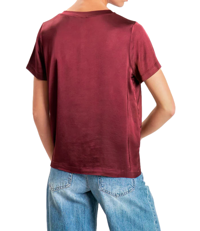 T-Shirt Vicolo TAC0282 Donna - Bordeaux
