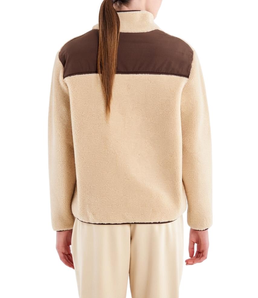 Felpa Vicolo TAC0357 Donna - Acu Beige 07 S
