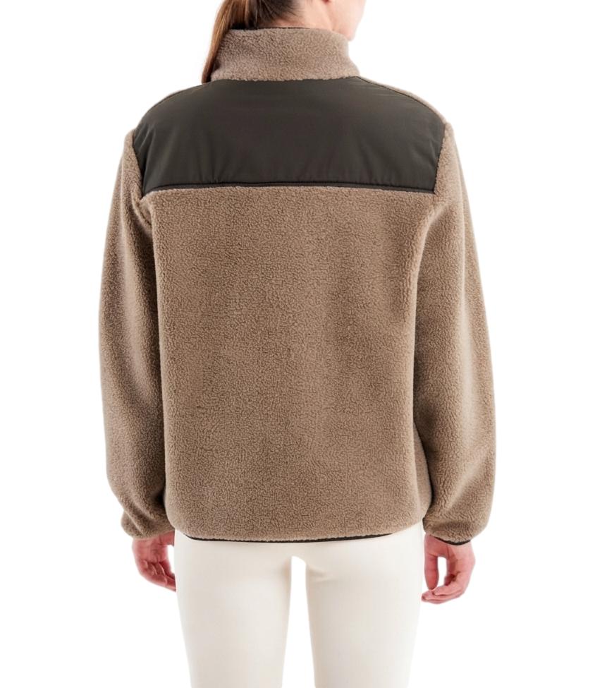 Felpa Vicolo TAC0357 Donna - Acu Tortora Mel. 114 S