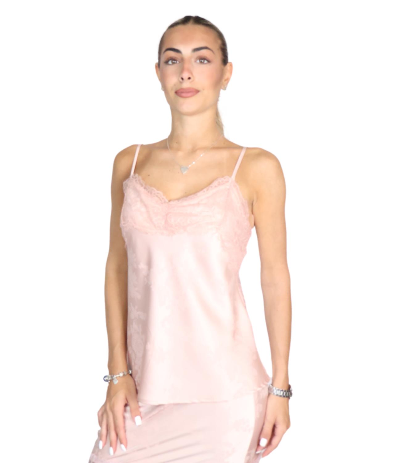 Canotta Vicolo TAC0463 Donna - Rosa