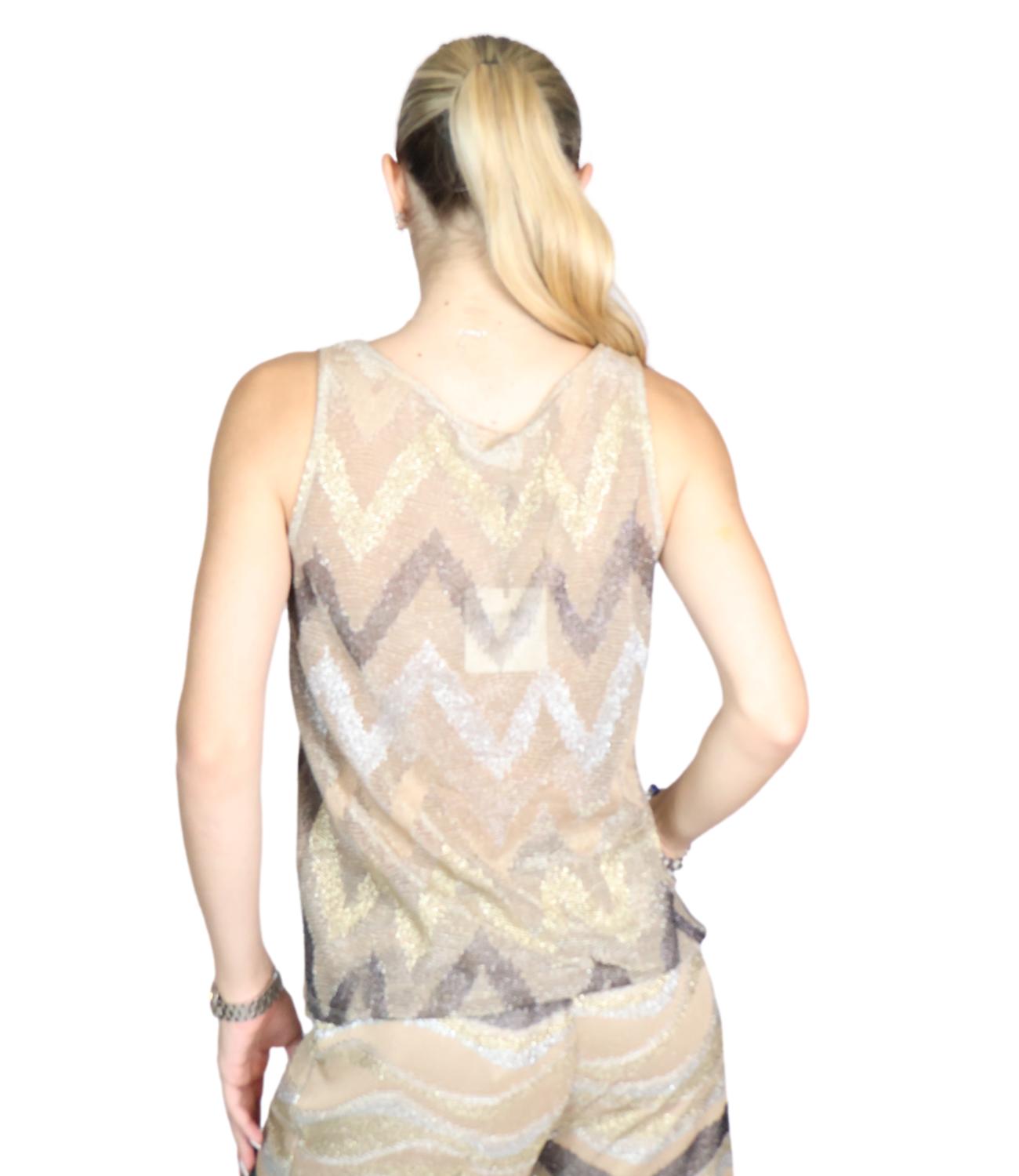Canotta Vicolo TAC0663 Donna - Marrone