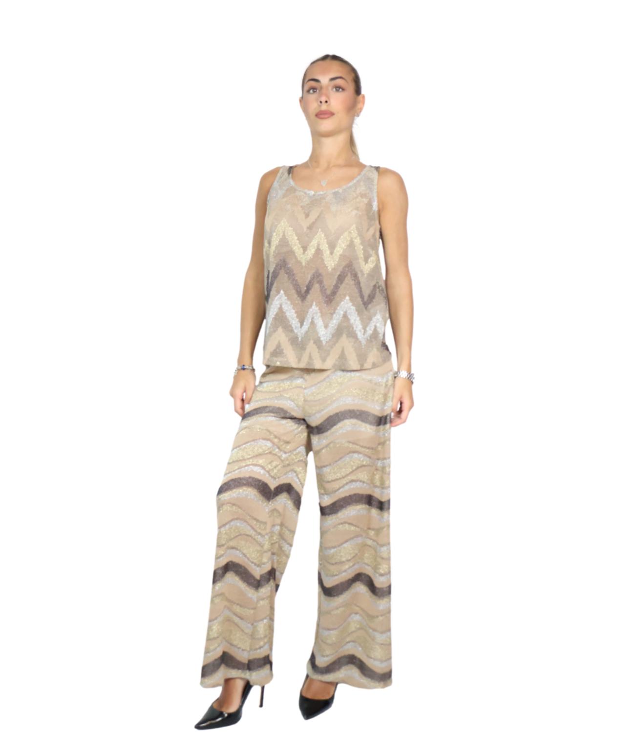 Pantalone Vicolo TAC0665 Donna - Marrone