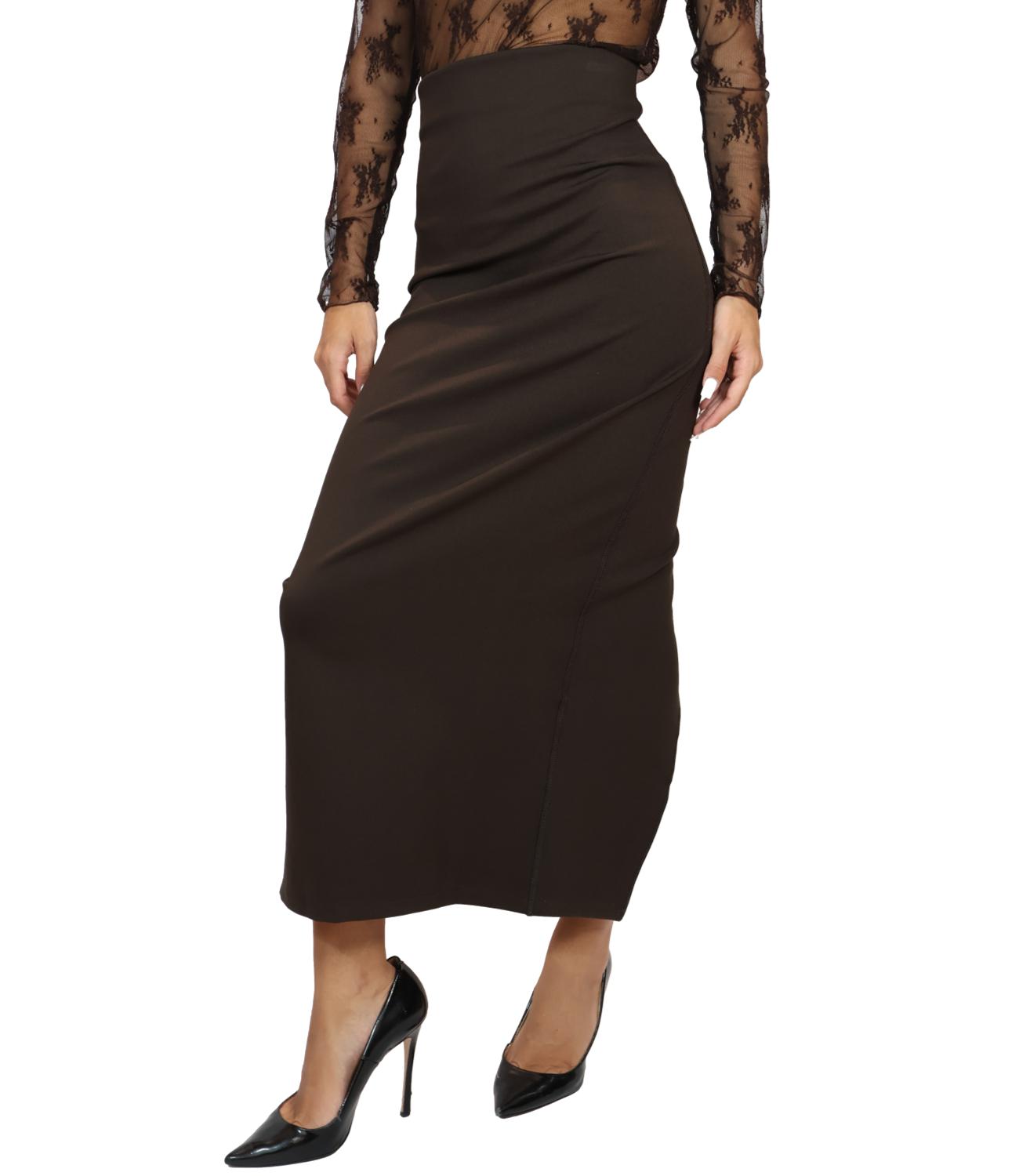 Gonna Vicolo TAC1162 Donna - Fondente