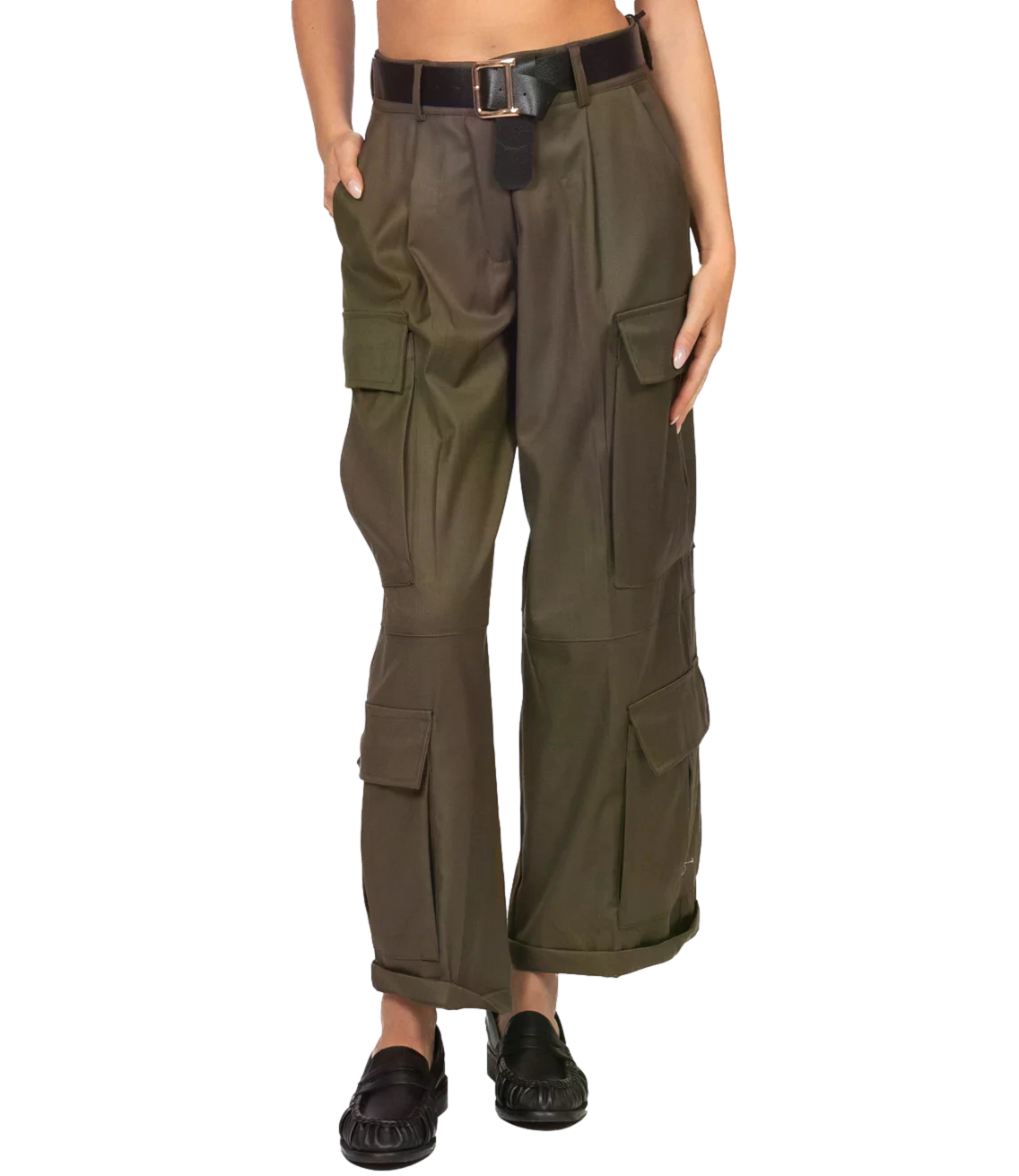 Pantalone Vicolo TAC1218 Donna - Militare