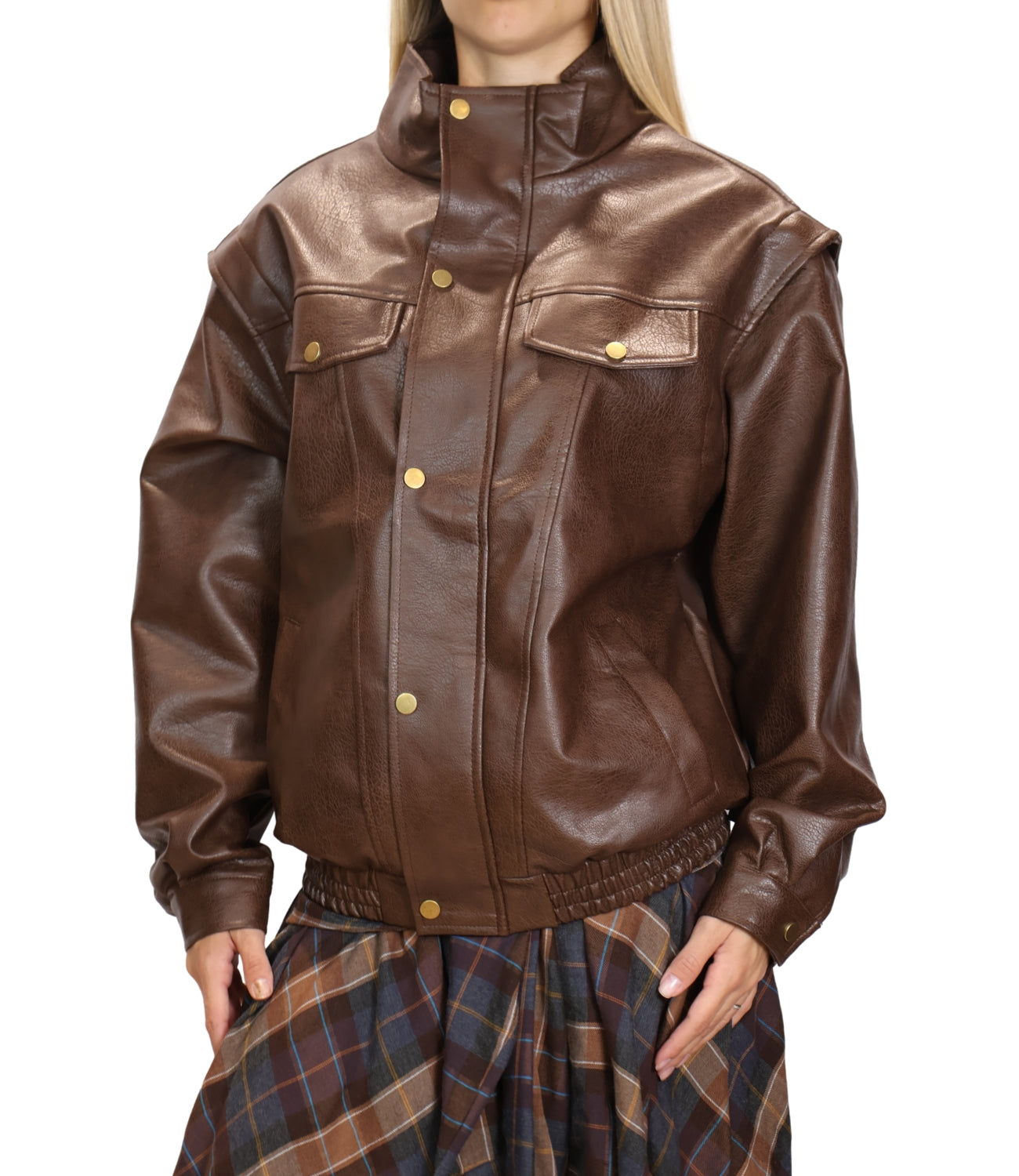 Cappotto Vicolo TAC1738 Donna - Moro