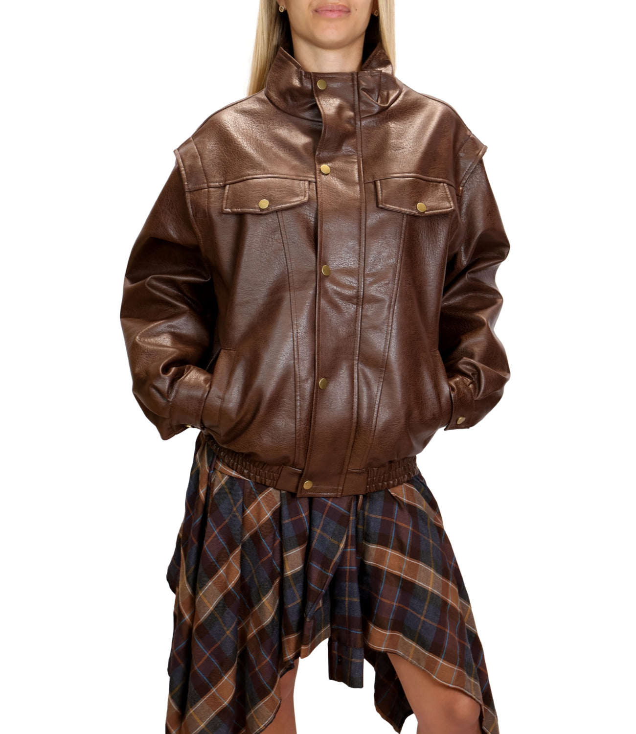Cappotto Vicolo TAC1738 Donna - Moro