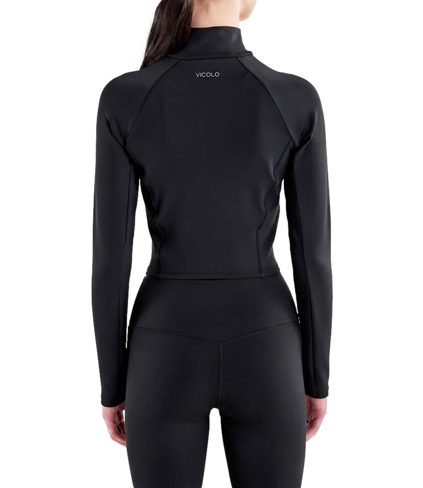 Top Vicolo UAC0018 Donna - A Nero 99 S