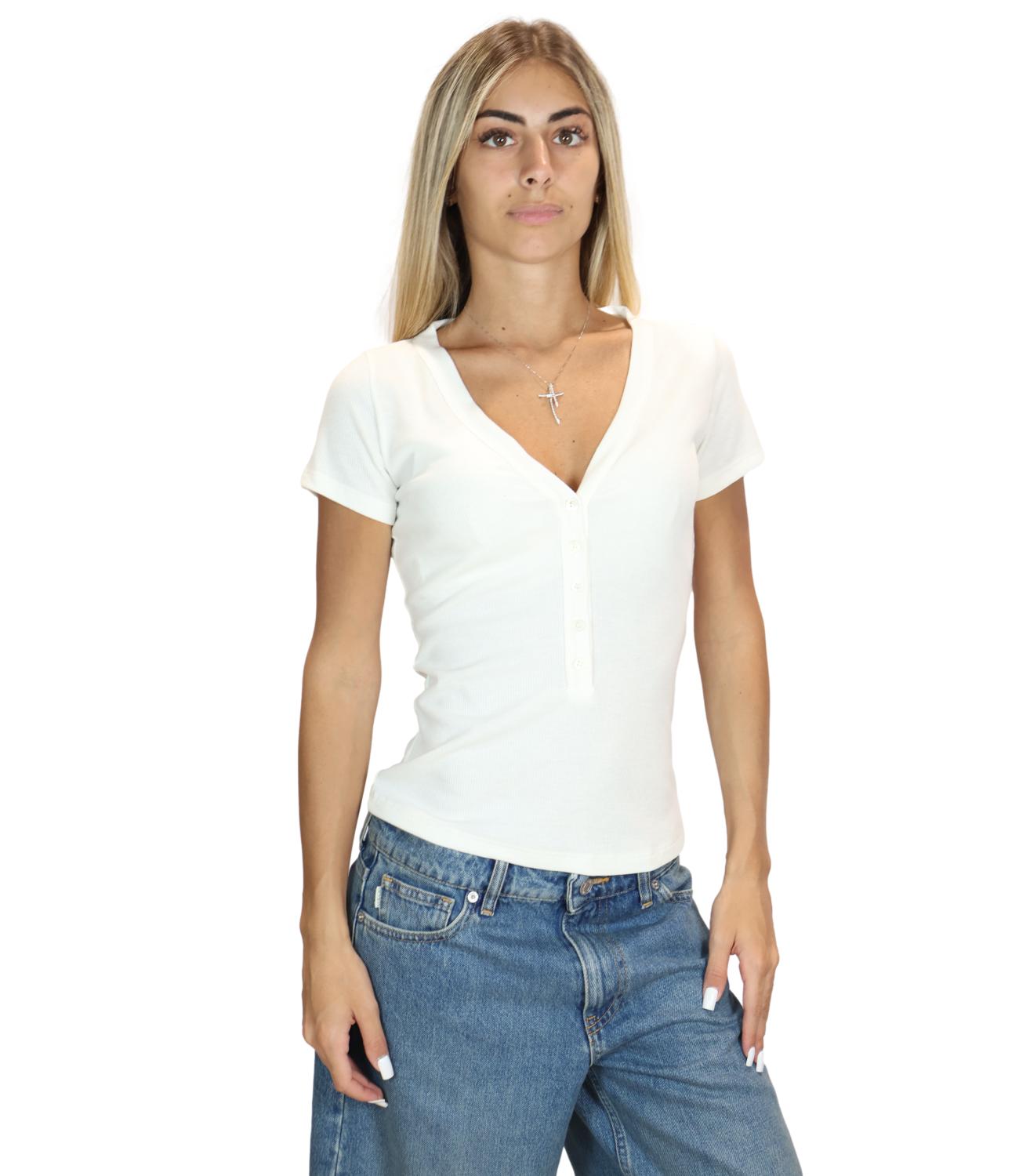T-Shirt Vicolo UAC0046 Donna - Naturale