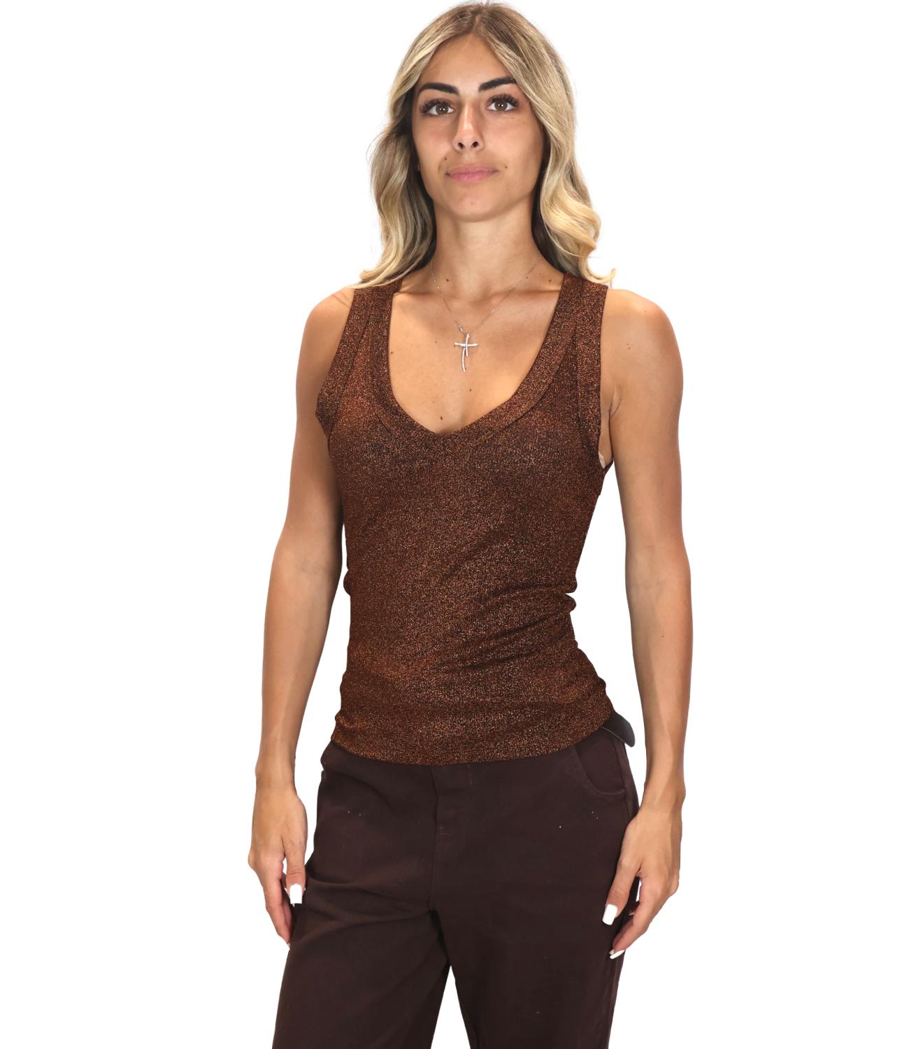 Canotta Vicolo UAC0087 Donna - Rame