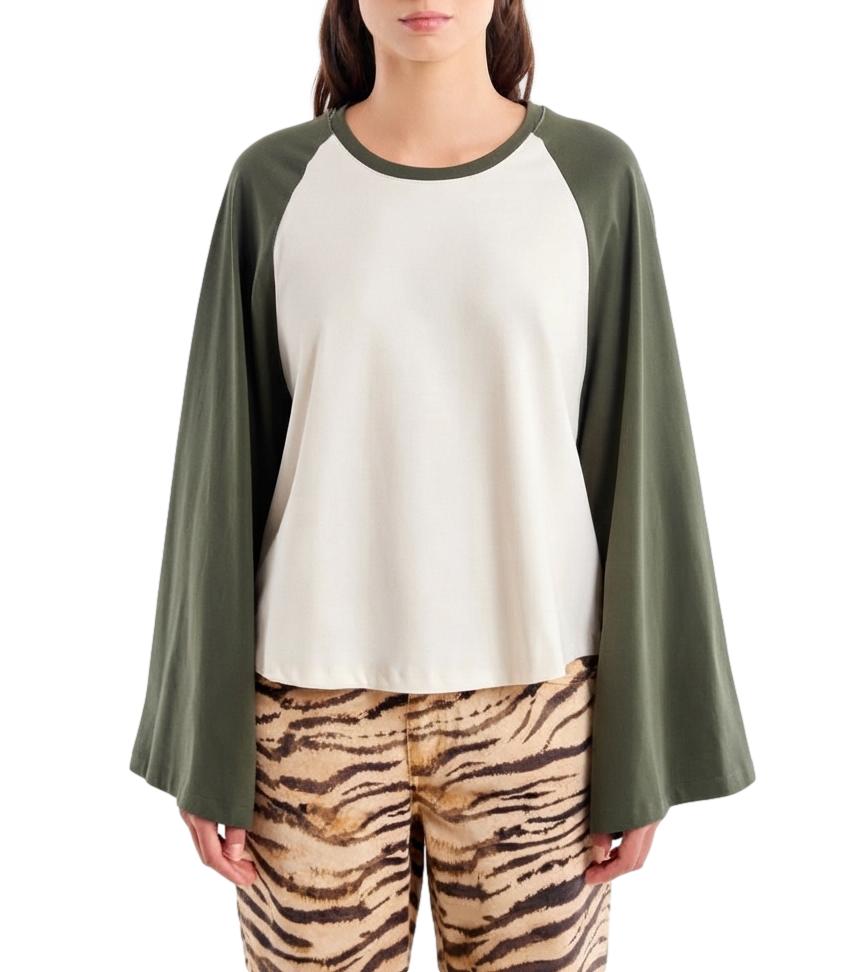 T-Shirt Vicolo UAC0169 Donna - Acf Army/burro U