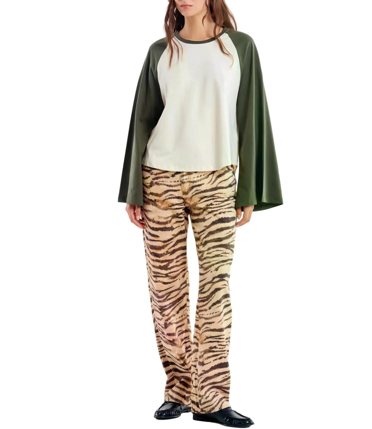 T-Shirt Vicolo UAC0169 Donna - Acf Army/burro U
