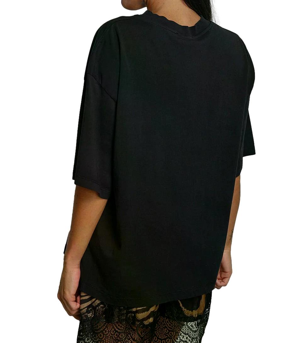 T-Shirt Vicolo UAC0170 Donna - Nero