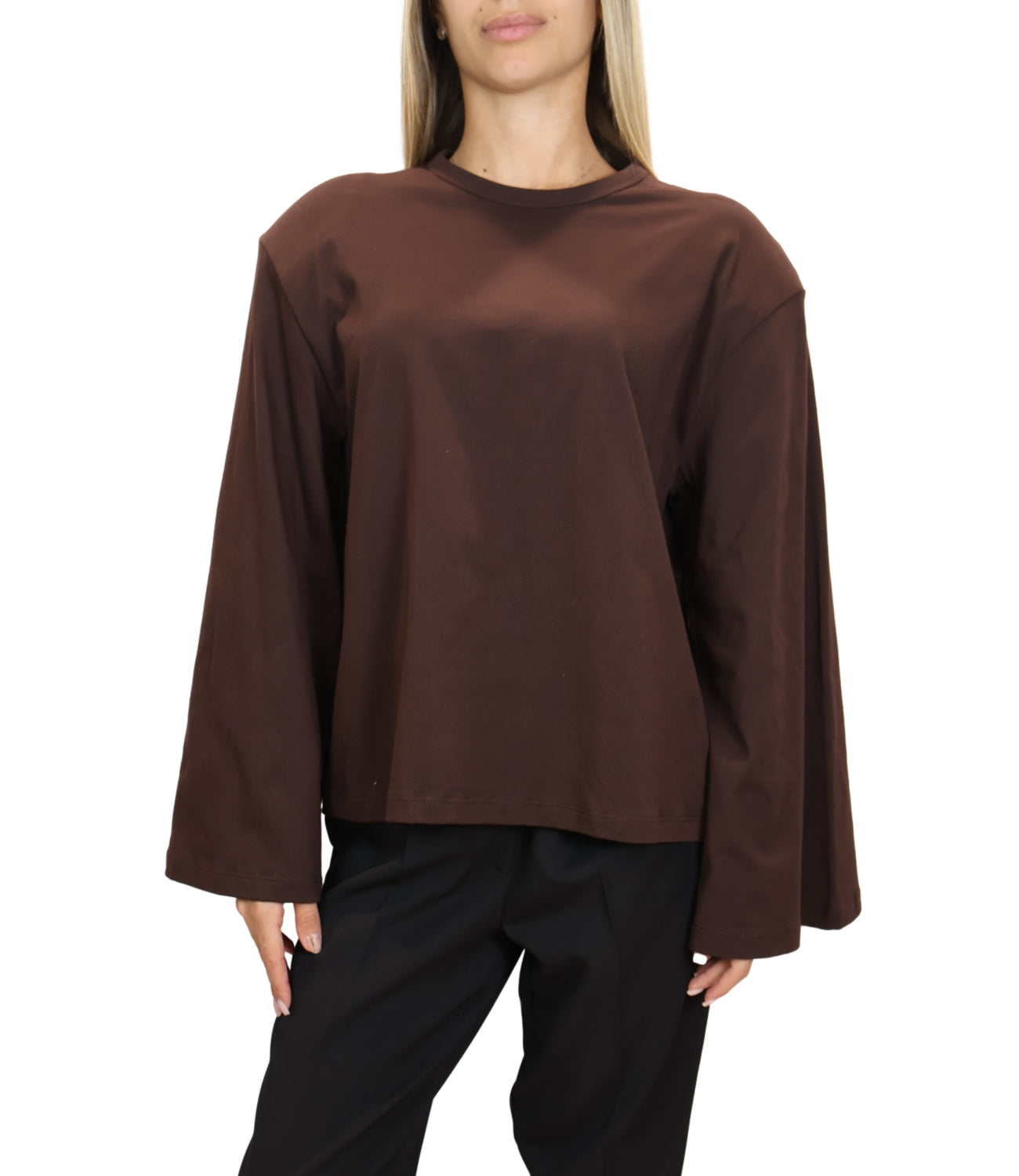 T-Shirt Vicolo UAC0177 Donna - Acu Fondente 69 U