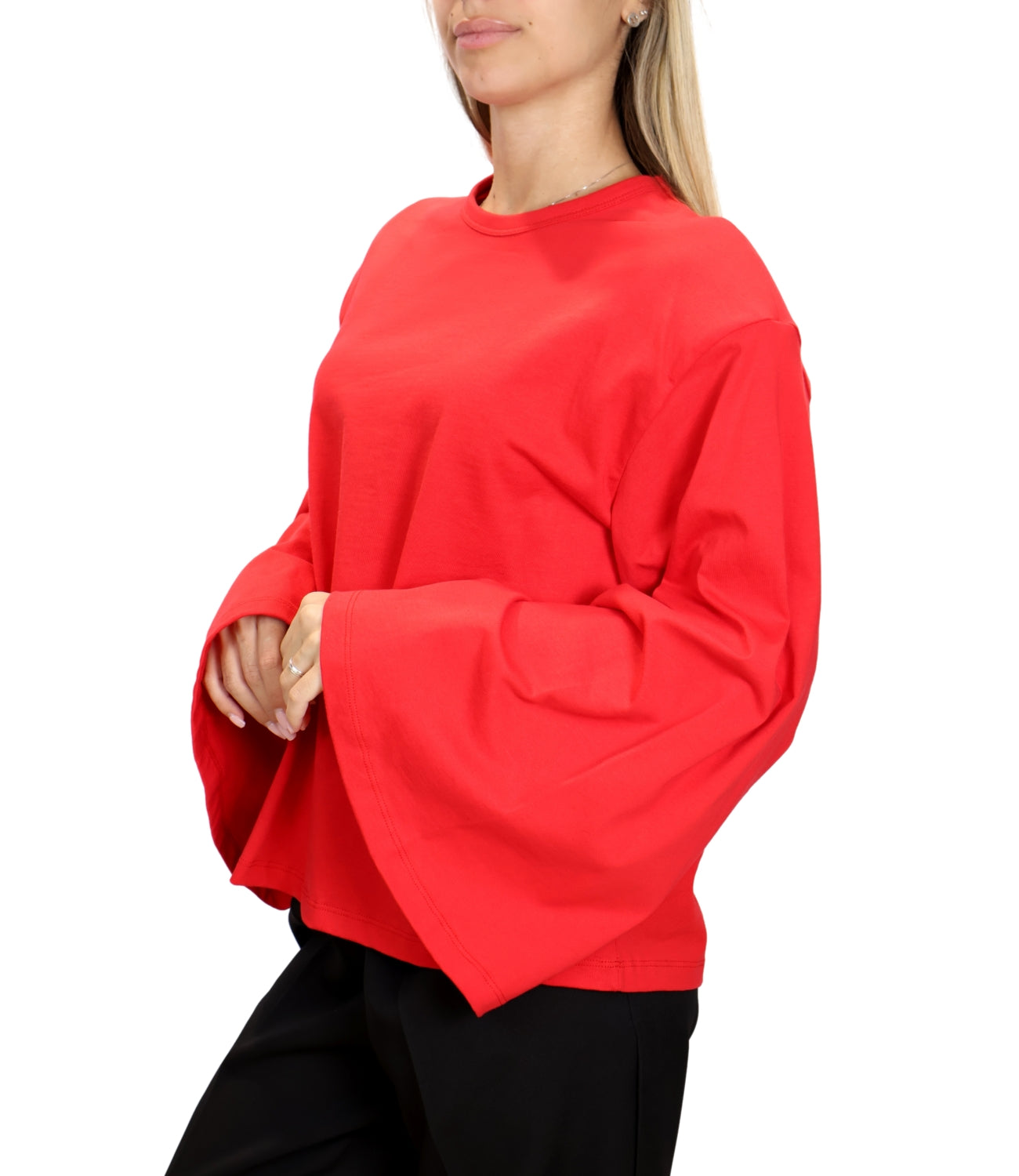 T-Shirt Vicolo UAC0177 Donna - Abu Rosso 35 U