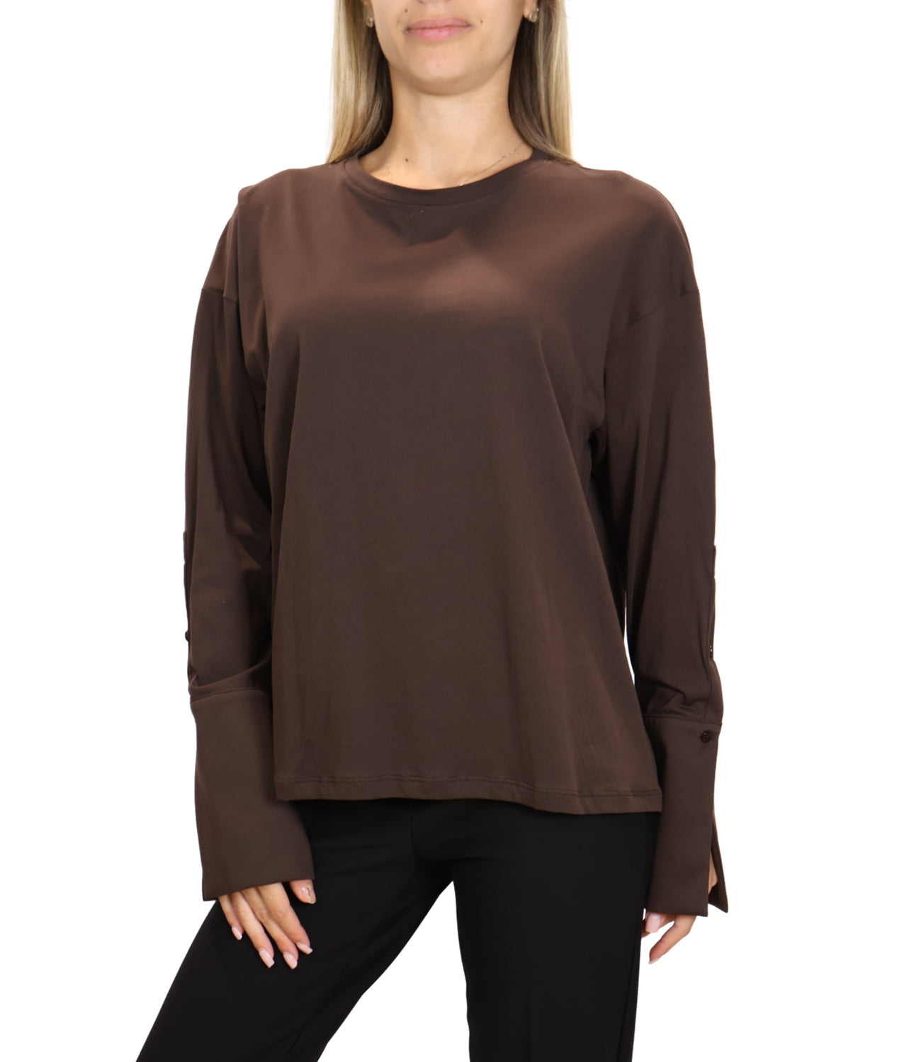 T-Shirt Vicolo UAC0201 Donna - Acu Fondente 69 U