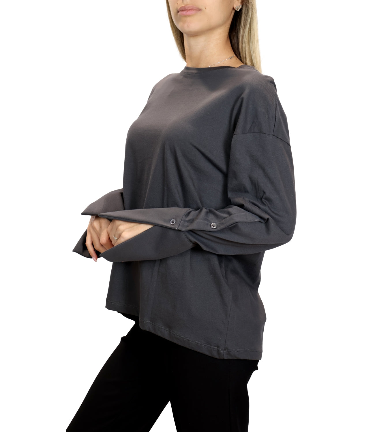 T-Shirt Vicolo UAC0201 Donna - Acu Asfalto 95 U
